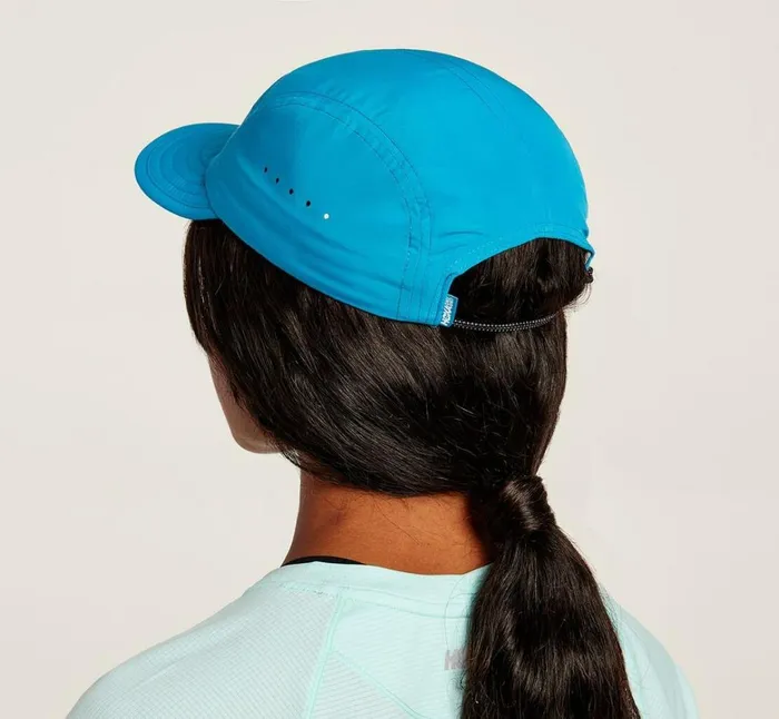 MenWomen All Gender Packable Trail Hat Diva Blue HOKA ONE ONE Accessories