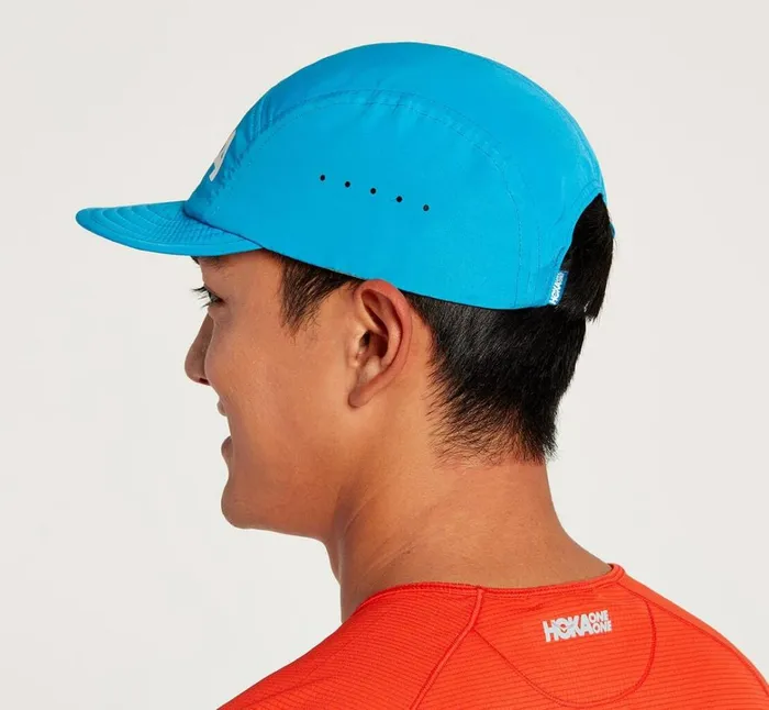 MenWomen All Gender Packable Trail Hat Diva Blue HOKA ONE ONE Accessories