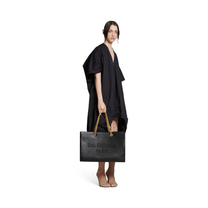 MenWomen Bags and Totes Balenciaga Duty Free Large Tote Bag In Black