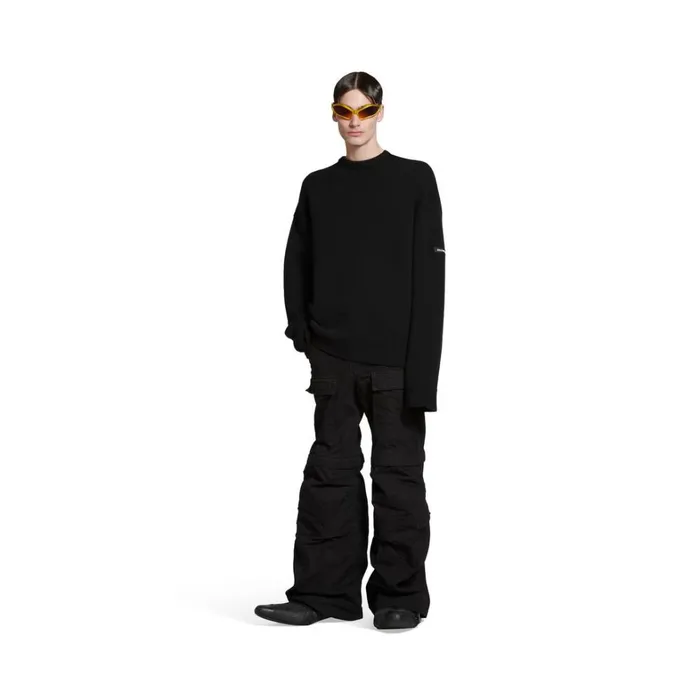 MenWomen Knitwear Balenciaga Sweater In Black