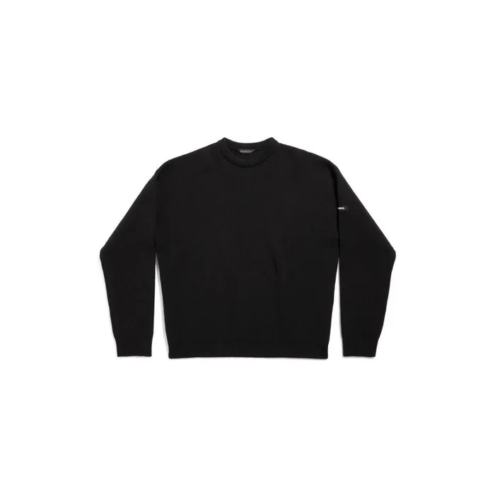 MenWomen Knitwear Balenciaga Sweater In Black