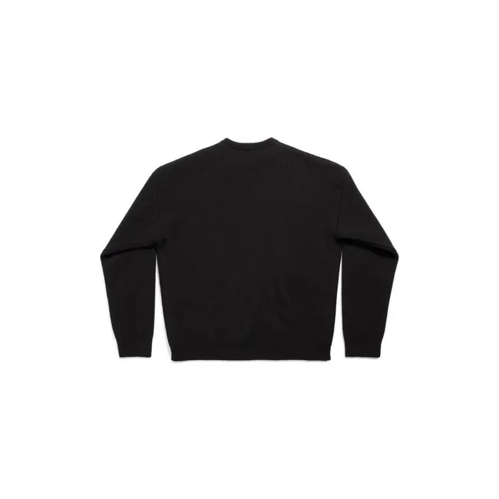 MenWomen Knitwear Balenciaga Sweater In Black