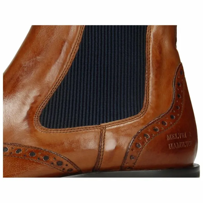 Mens Ankle Boots Melvin and Hamilton Alex 9 Brown