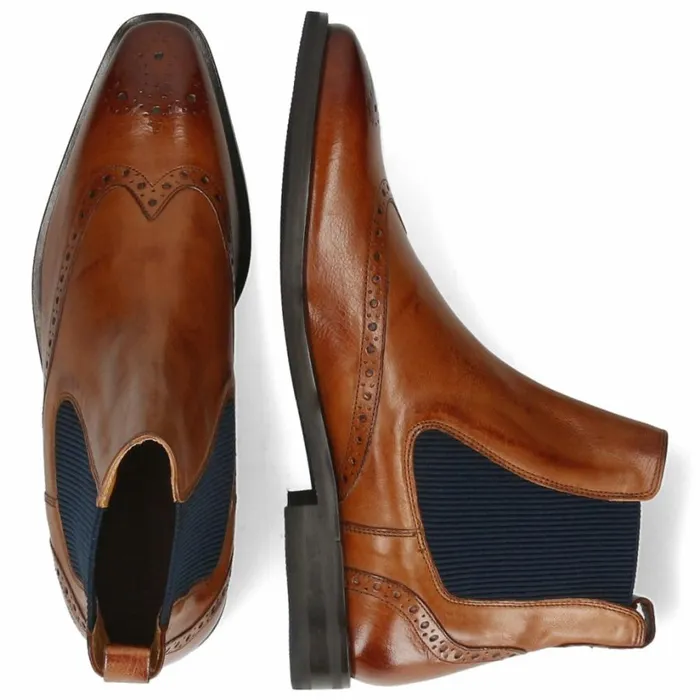 Mens Ankle Boots Melvin and Hamilton Alex 9 Brown