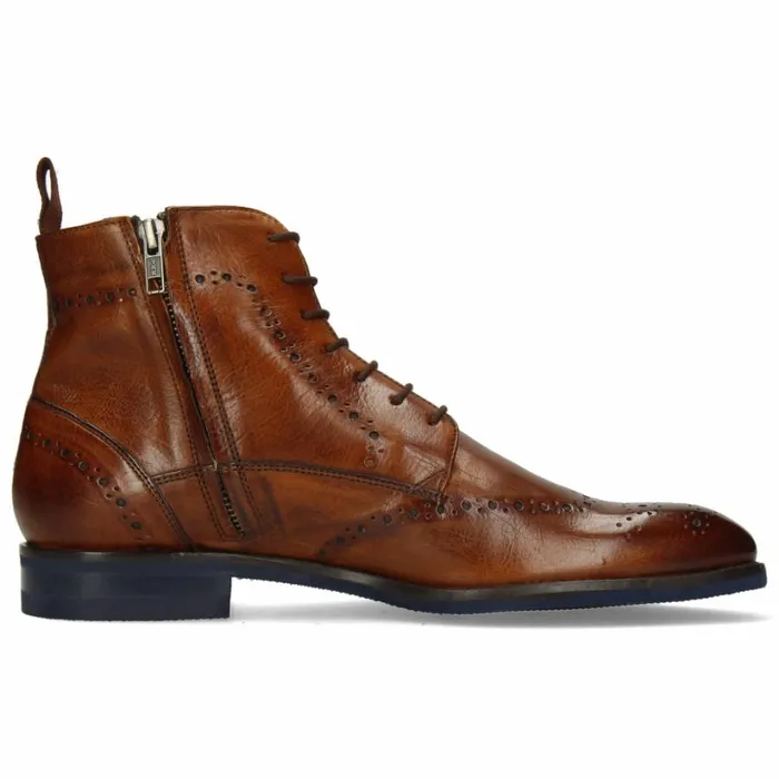 Mens Ankle Boots Melvin and Hamilton Bobby 9 Brown