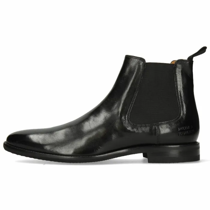 Mens Ankle Boots Melvin and Hamilton Clint 7 Black