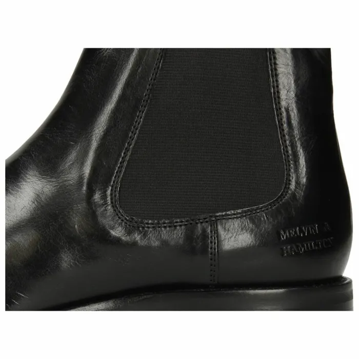 Mens Ankle Boots Melvin and Hamilton Clint 7 Black
