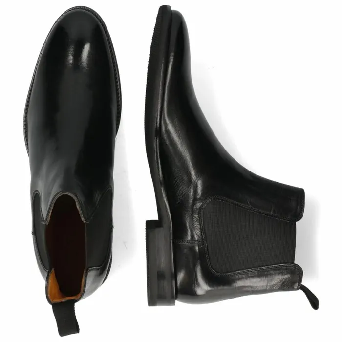 Mens Ankle Boots Melvin and Hamilton Clint 7 Black