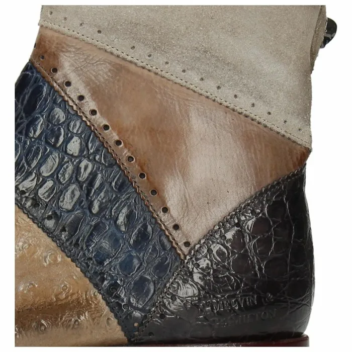 Mens Ankle Boots Melvin and Hamilton Elvis 26 Multi