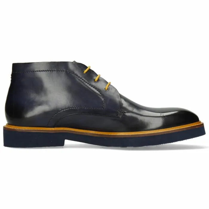 Mens Ankle Boots Melvin and Hamilton Felix 1 Blue