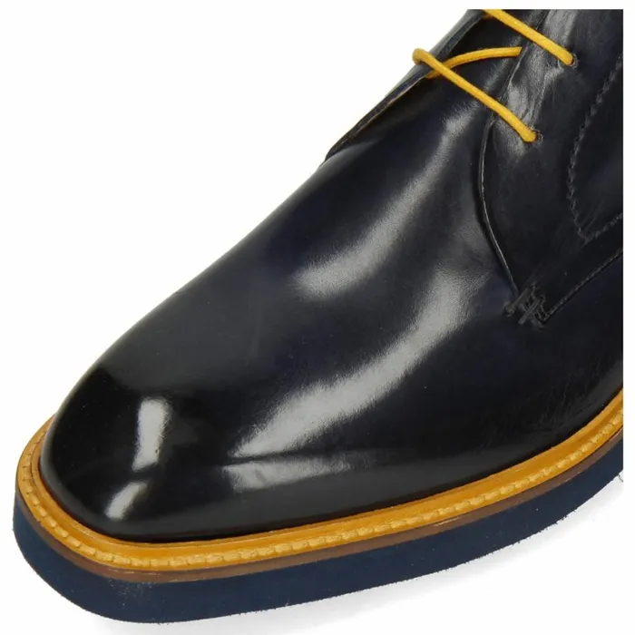 Mens Ankle Boots Melvin and Hamilton Felix 1 Blue