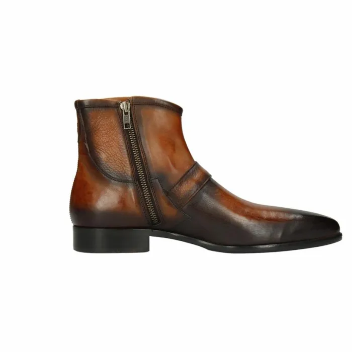 Mens Ankle Boots Melvin and Hamilton Lewis 50 Brown
