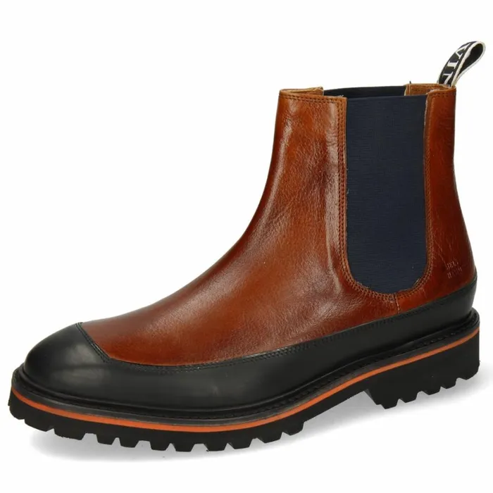 Mens Ankle Boots Melvin and Hamilton Matthew 34 Brown
