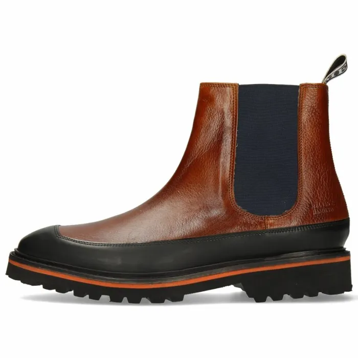 Mens Ankle Boots Melvin and Hamilton Matthew 34 Brown