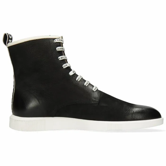 Mens Ankle Boots Melvin and Hamilton Newton 18 Black