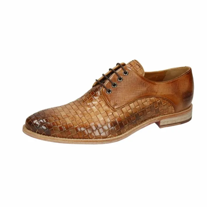 Mens Derbies Melvin and Hamilton Brad 7 Light Brown