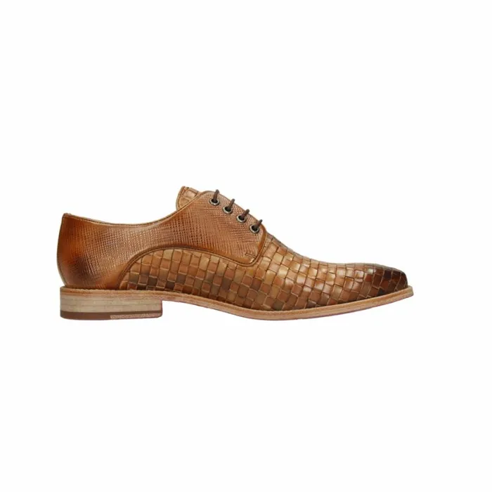 Mens Derbies Melvin and Hamilton Brad 7 Light Brown
