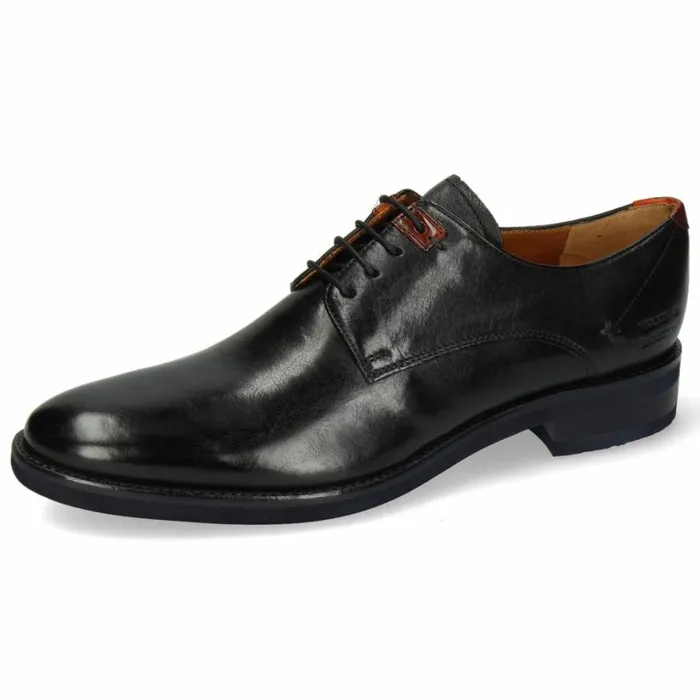Mens Derbies Melvin and Hamilton Clint 1 Black
