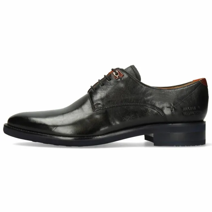 Mens Derbies Melvin and Hamilton Clint 1 Black