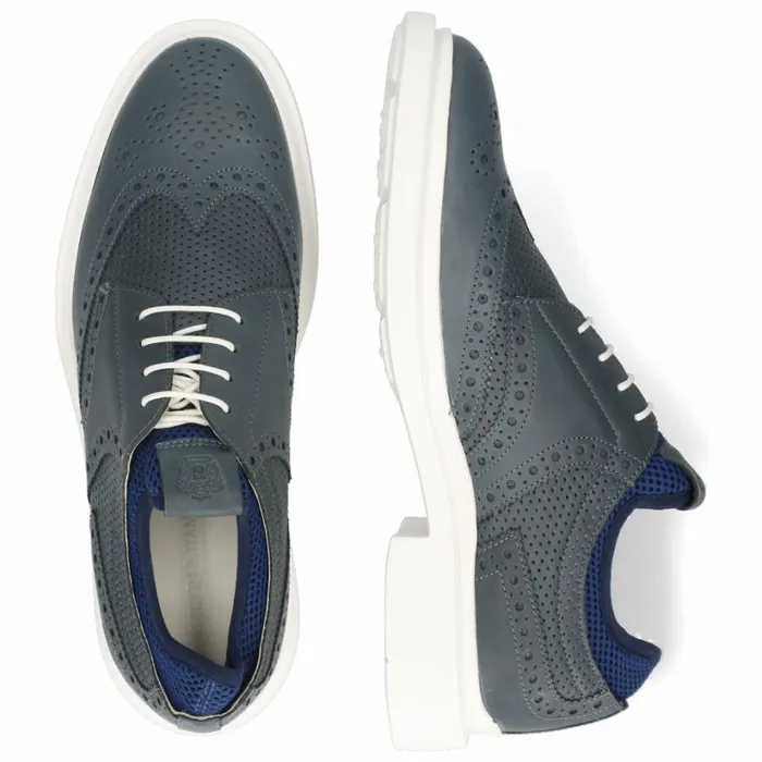 Mens Derbies Melvin and Hamilton Ron 2 Blue