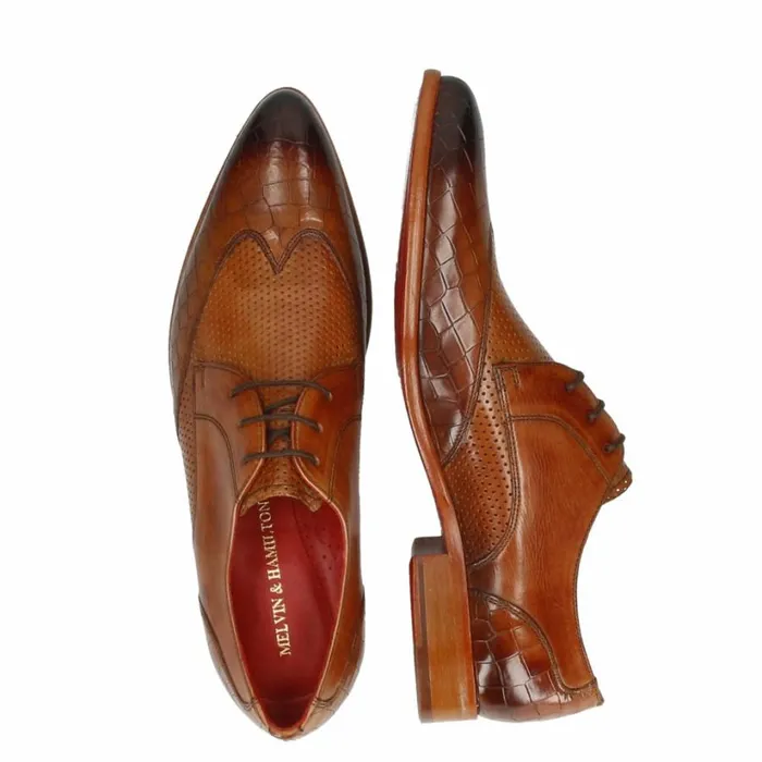 Mens Derbies Melvin and Hamilton Toni 2 Brown