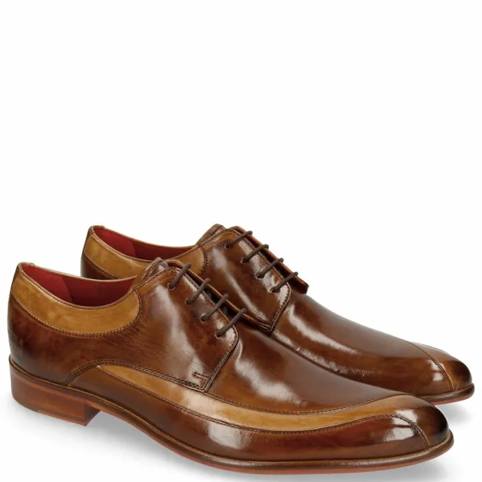 Mens Derbies Melvin and Hamilton Toni 36 Brown