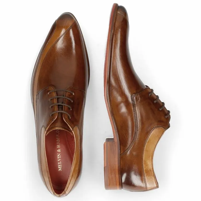 Mens Derbies Melvin and Hamilton Toni 36 Brown