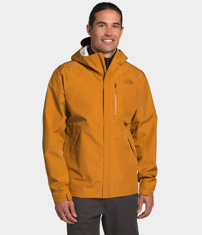 Mens Dryzzle FUTURELIGHT Jacket Citrine Yellow The North Face Rainwear