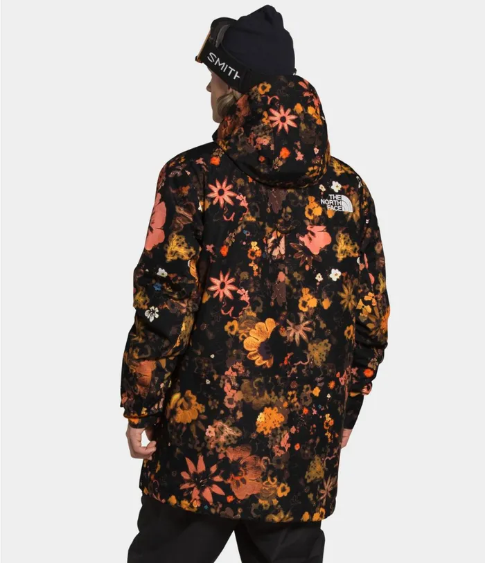 Mens Goldmill Parka Tnf Black Flower Child Multi Print The North Face Insulated and Down Jackets