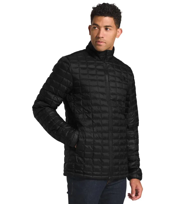 Mens ThermoBall Eco JacketTall Tnf Black Matte The North Face Insulated and Down Jackets
