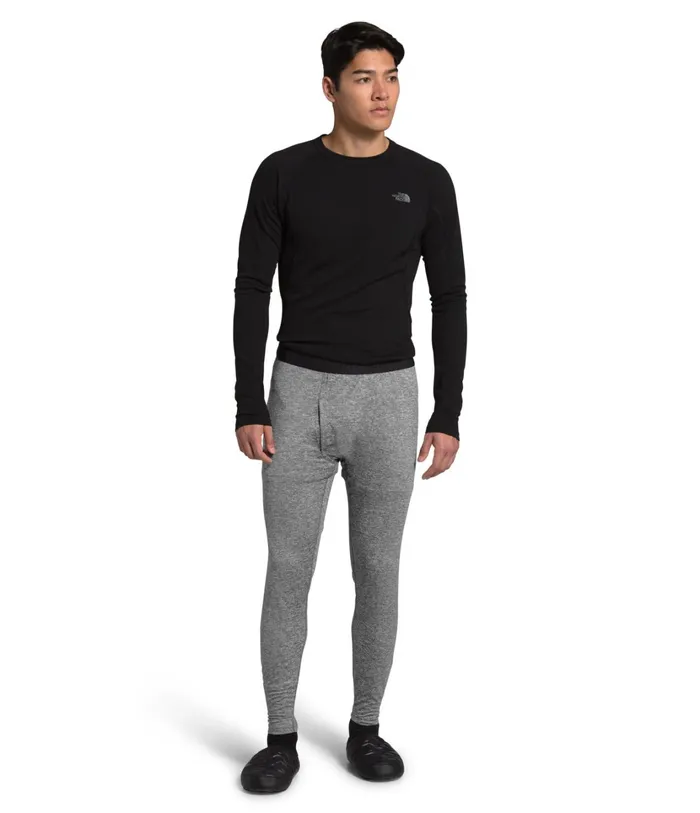 Mens Warm Poly Tights Tnf Medium Grey Heather The North Face Snowsports
