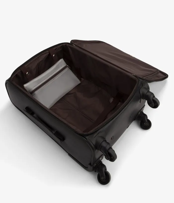 MensWomen Coast Vegan Carry On Luggage Bag 8211 Dwell Black Matt and Nat Weekenders