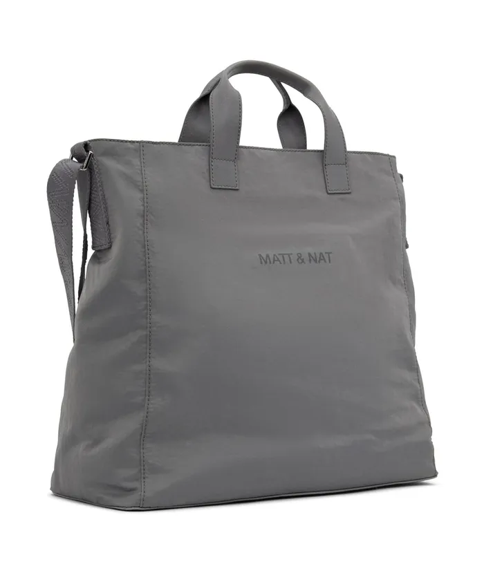 MensWomen Kiva Vegan Tote Bag 8211 Oam Grey Matt and Nat Totes MensWomen Kiva Vegan Tote Bag 8211 Oam Grey Matt and Nat Totes
