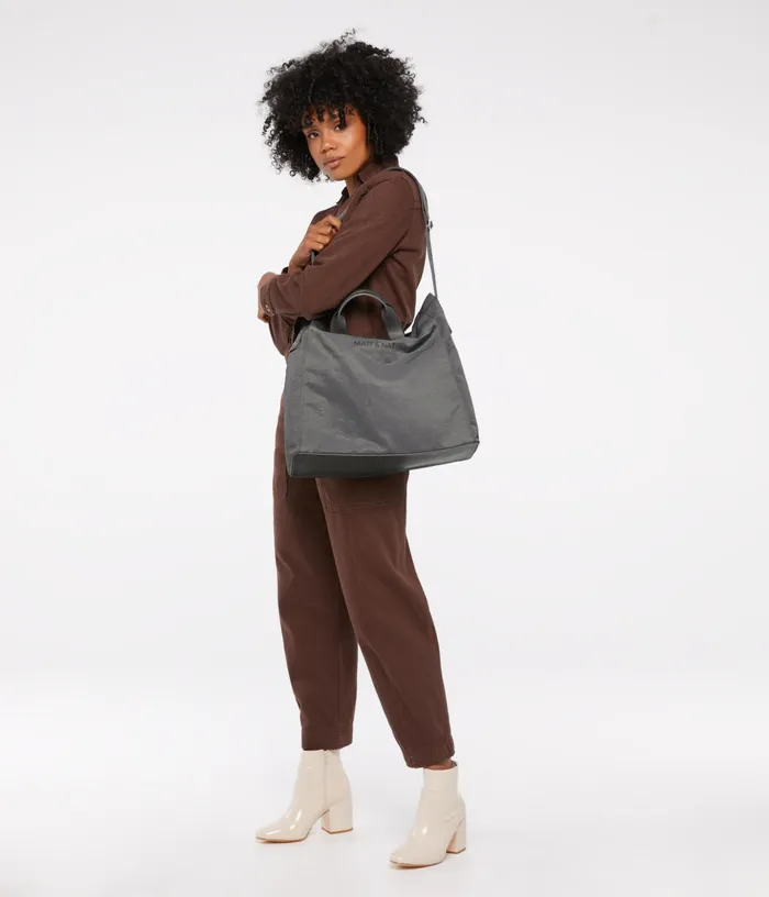 MensWomen Kiva Vegan Tote Bag 8211 Oam Grey Matt and Nat Totes MensWomen Kiva Vegan Tote Bag 8211 Oam Grey Matt and Nat Totes