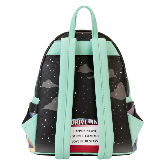 Mickey and Minnie Date Night DriveIn Lenticular Mini Backpack Unisex Loungefly Backpacks Mickey and Minnie Date Night DriveIn Lenticular Mini Backpack Unisex Loungefly Backpacks