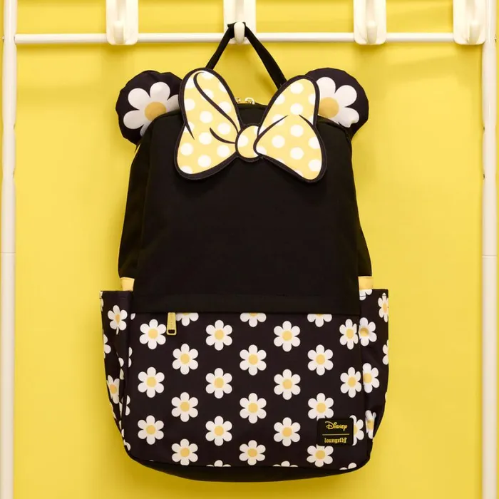 Minnie Mouse Daisy AllOver Print Nylon FullSize Backpack Unisex Loungefly Backpacks
