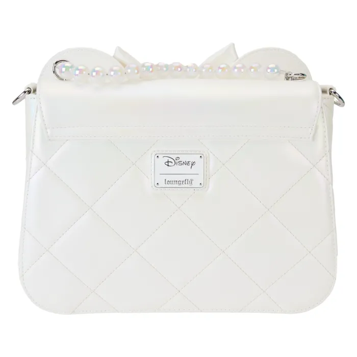 Minnie Mouse Iridescent Wedding Crossbody Bag Unisex Loungefly Crossbody Bags Minnie Mouse Iridescent Wedding Crossbody Bag Unisex Loungefly Crossbody Bags