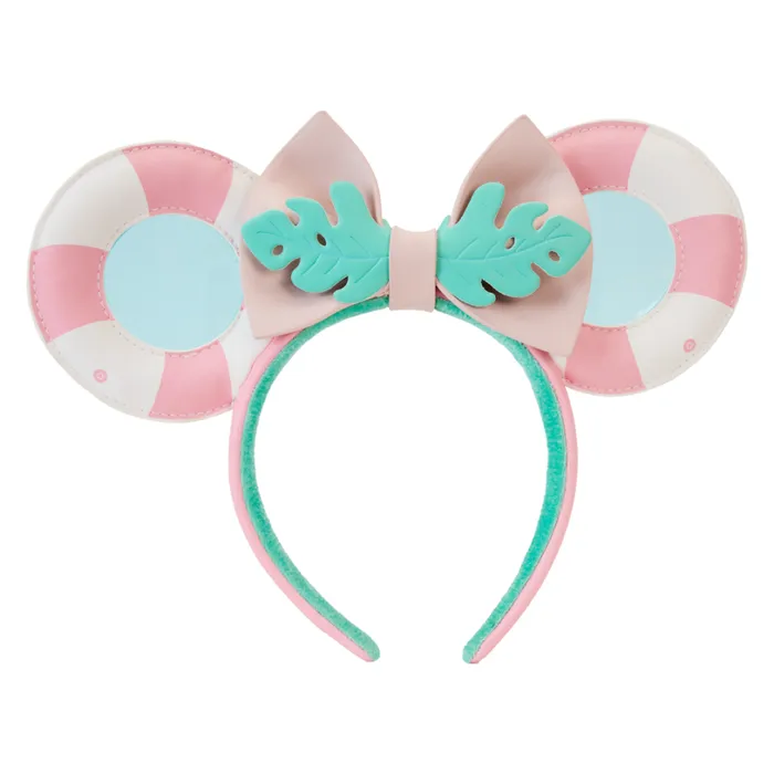 Minnie Mouse Vacation Style Poolside Ear Headband Unisex Loungefly Small Accessories Minnie Mouse Vacation Style Poolside Ear Headband Unisex Loungefly Small Accessories