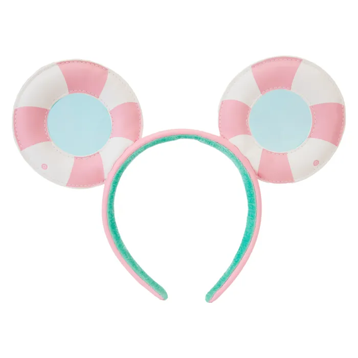 Minnie Mouse Vacation Style Poolside Ear Headband Unisex Loungefly Small Accessories Minnie Mouse Vacation Style Poolside Ear Headband Unisex Loungefly Small Accessories