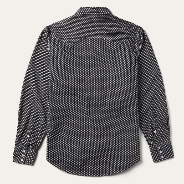 Modern Cut Men Stetson Black Diamond Shirt Black Diamond Shirt