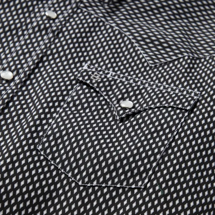 Modern Cut Men Stetson Black Diamond Shirt Black Diamond Shirt