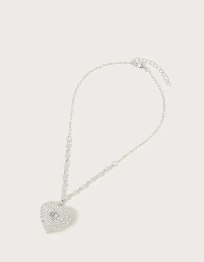 Monsoon Amour Locket Necklace Children Girls039 Jewellery