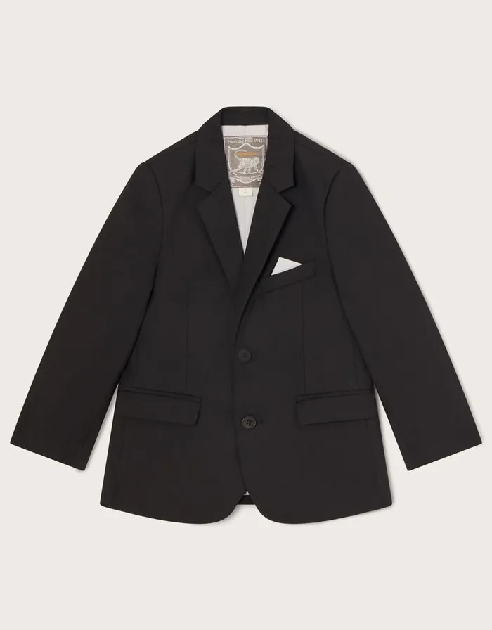 Monsoon Andrew Smart Suit Blazer Black Children Suits and Sets