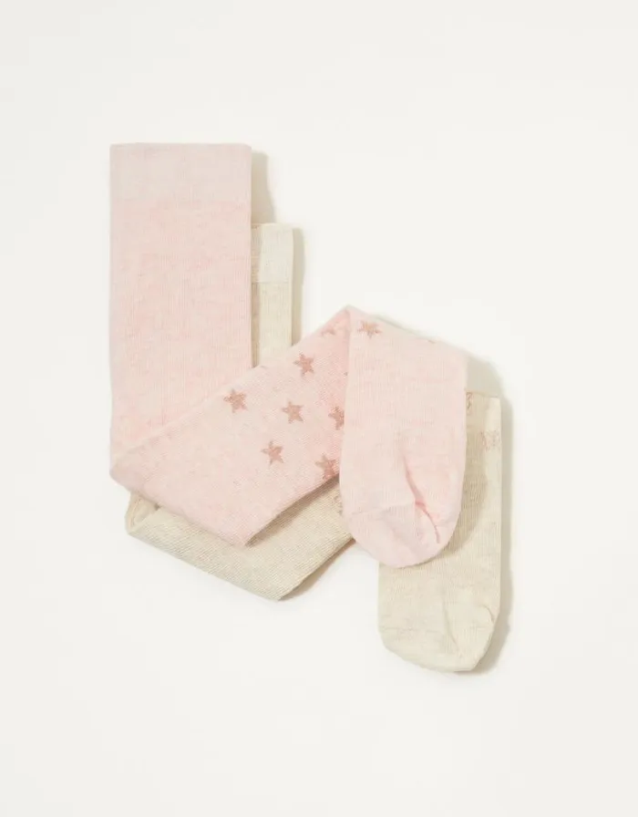 Monsoon Baby Butterfly And Star Tight Twinset Multi Children Girls039 Tights and Socks Monsoon Baby Butterfly And Star Tight Twinset Multi Children Girls039 Tights and Socks