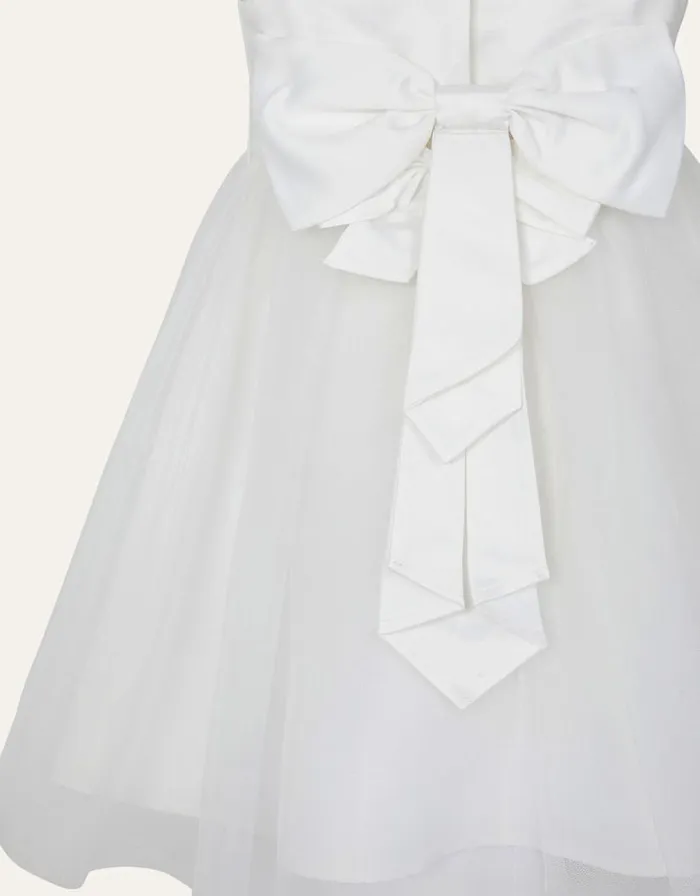 Monsoon Baby Tulle Skirt Bridesmaid Dress Ivory Children Partywear Monsoon Baby Tulle Skirt Bridesmaid Dress Ivory Children Partywear