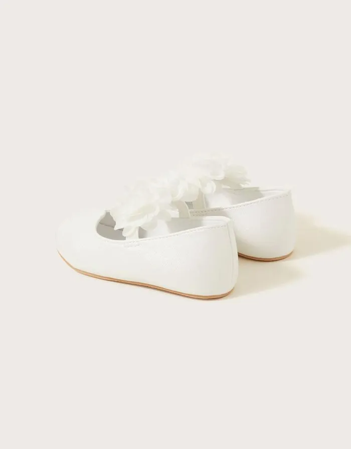 Monsoon Corsage Walker Shoes Ivory Children Partywear Monsoon Corsage Walker Shoes Ivory Children Partywear
