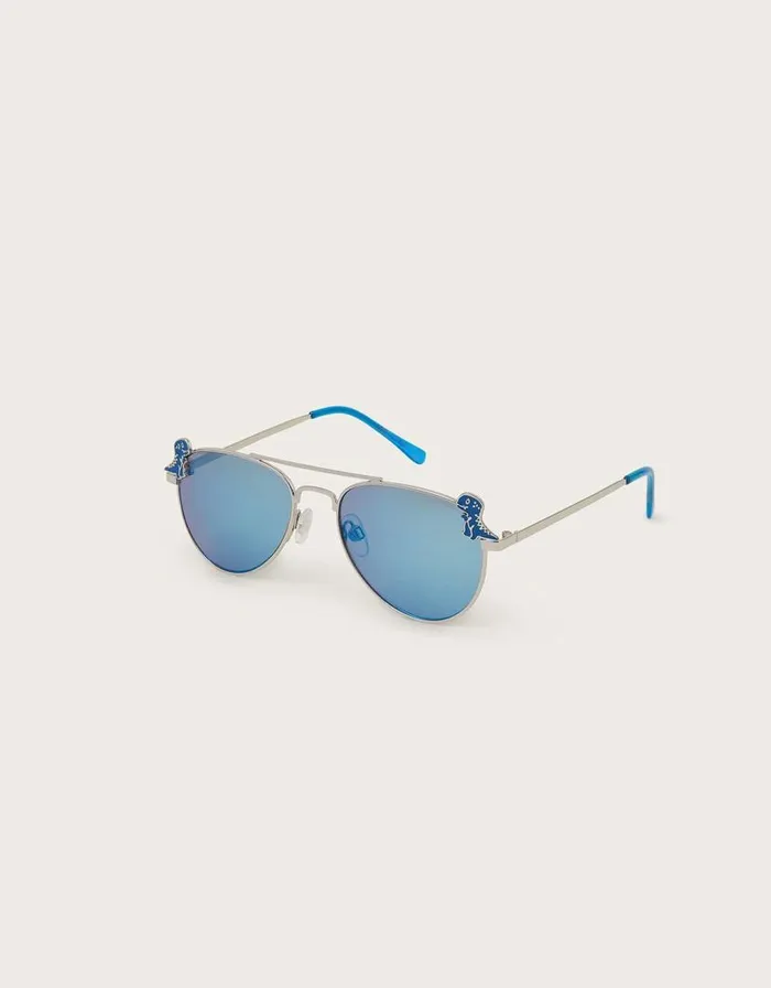 Monsoon Dinosaur Aviator Sunglasses With Case Children Hats and Sunglasses Monsoon Dinosaur Aviator Sunglasses With Case Children Hats and Sunglasses