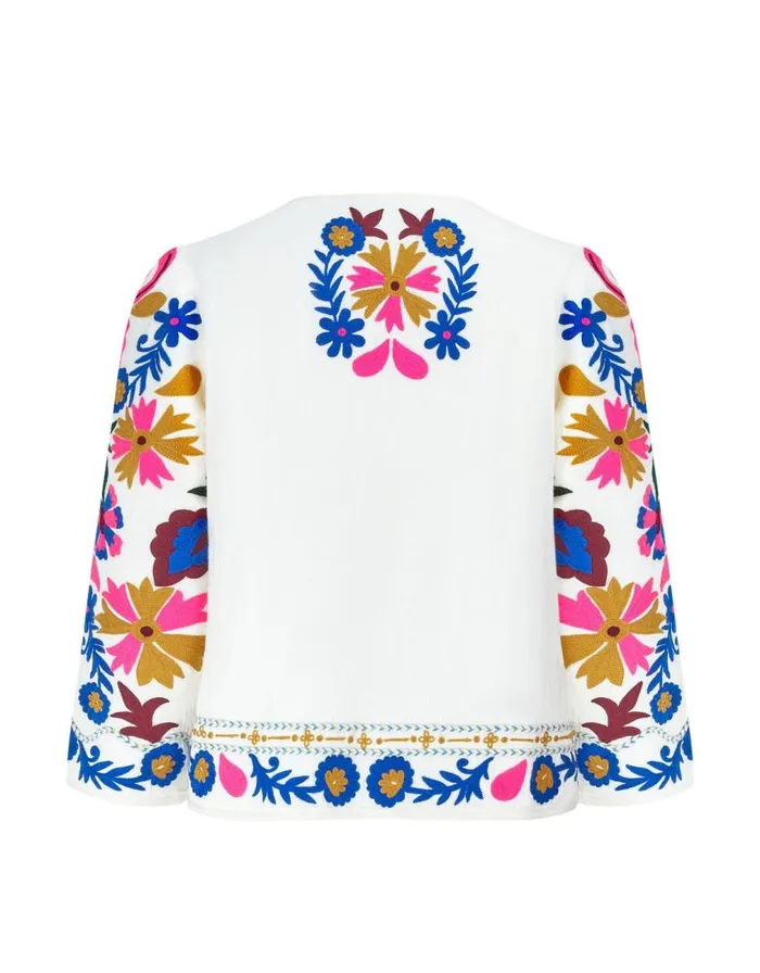 Monsoon East Embroidered Tie Jacket Multi Women Jackets Monsoon East Embroidered Tie Jacket Multi Women Jackets