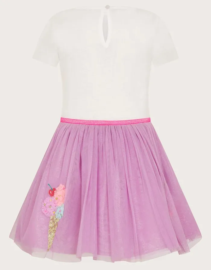 Monsoon Embellished Ice Cream Disco Dress Purple Children Dresses Monsoon Embellished Ice Cream Disco Dress Purple Children Dresses