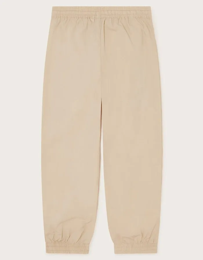Monsoon Embroidered Cargo Trousers Natural Children Trousers and Shorts Monsoon Embroidered Cargo Trousers Natural Children Trousers and Shorts